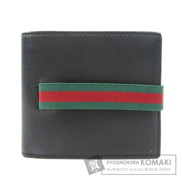 Gucci Handbags - Gucci Sherry Line Bifold Wallet Leather
